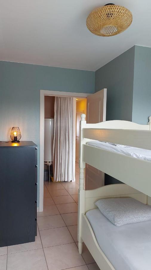 Appartement Met Zeezicht En Verwarmd Zwembad Ostende Kültér fotó